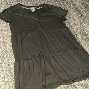 Knox Rose Dress in Dark Olive